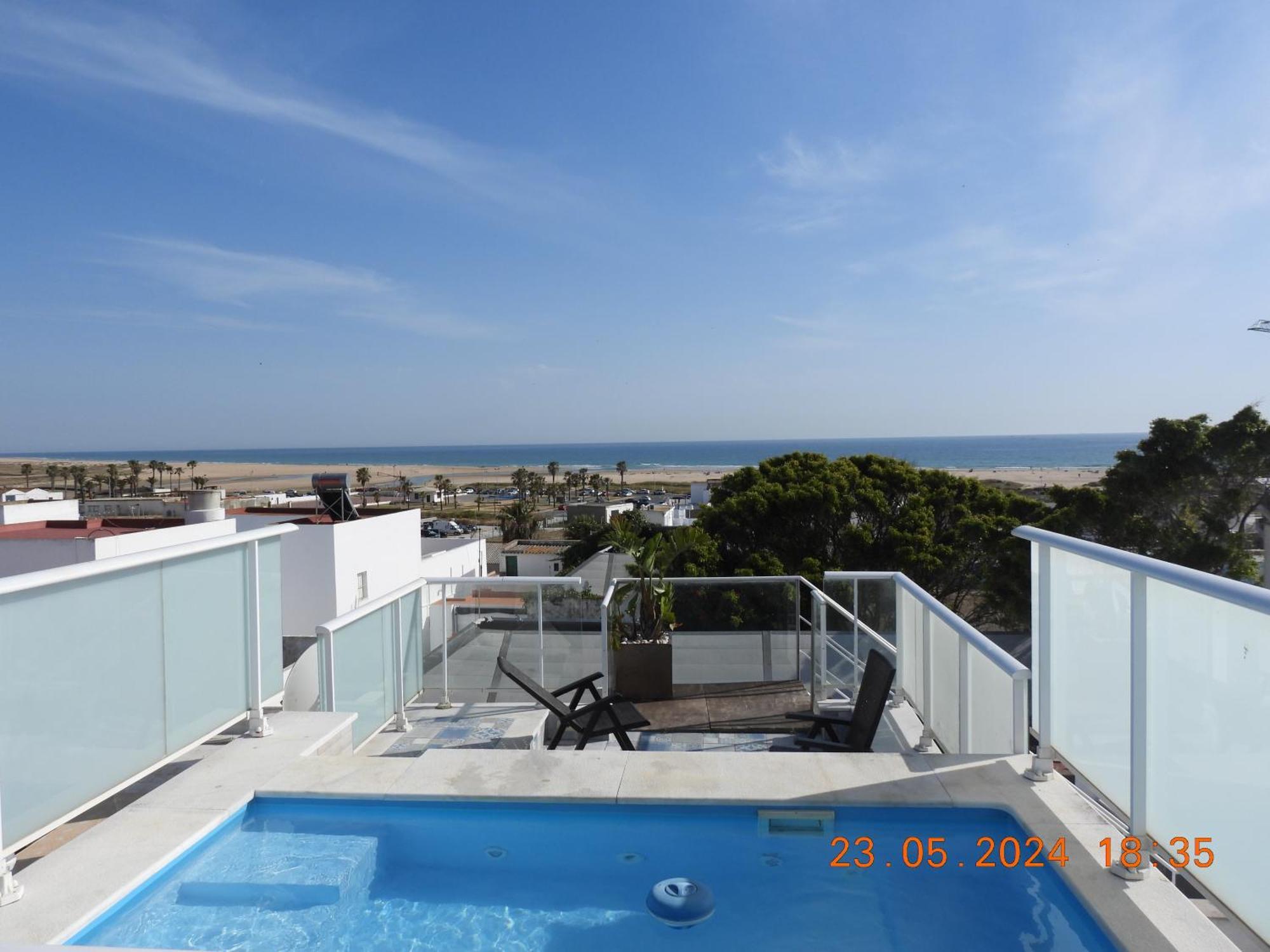Aba Penthouse, Piscina&Azotea Privada Apartman Conil de la Frontera Kültér fotó