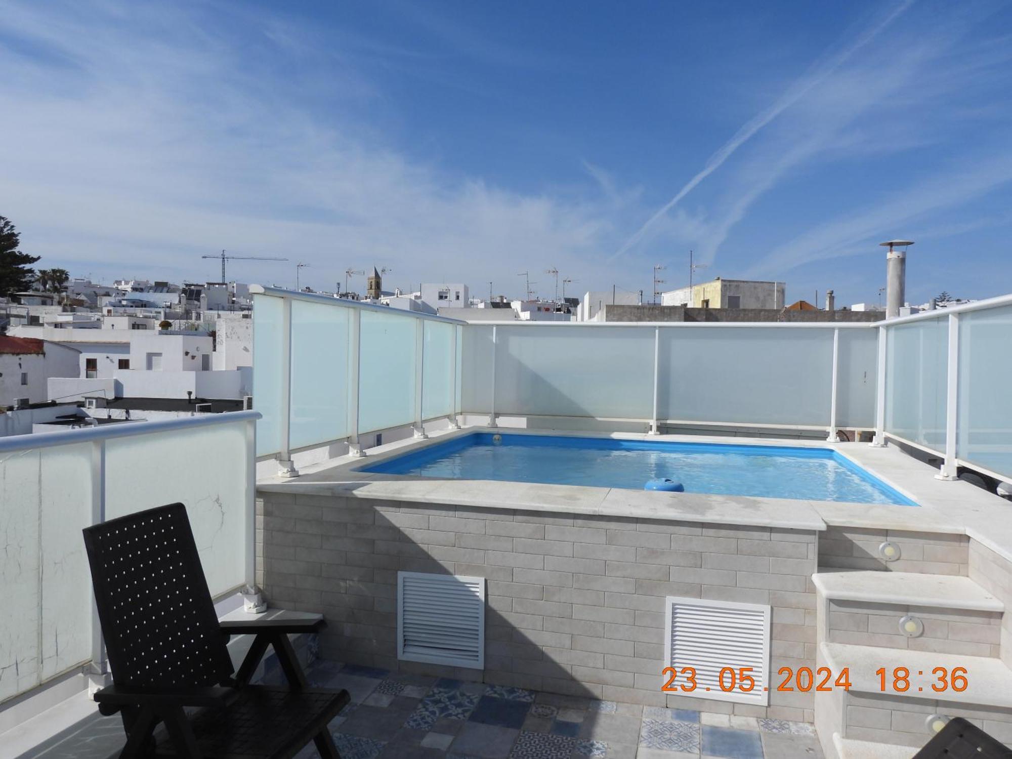 Aba Penthouse, Piscina&Azotea Privada Apartman Conil de la Frontera Kültér fotó