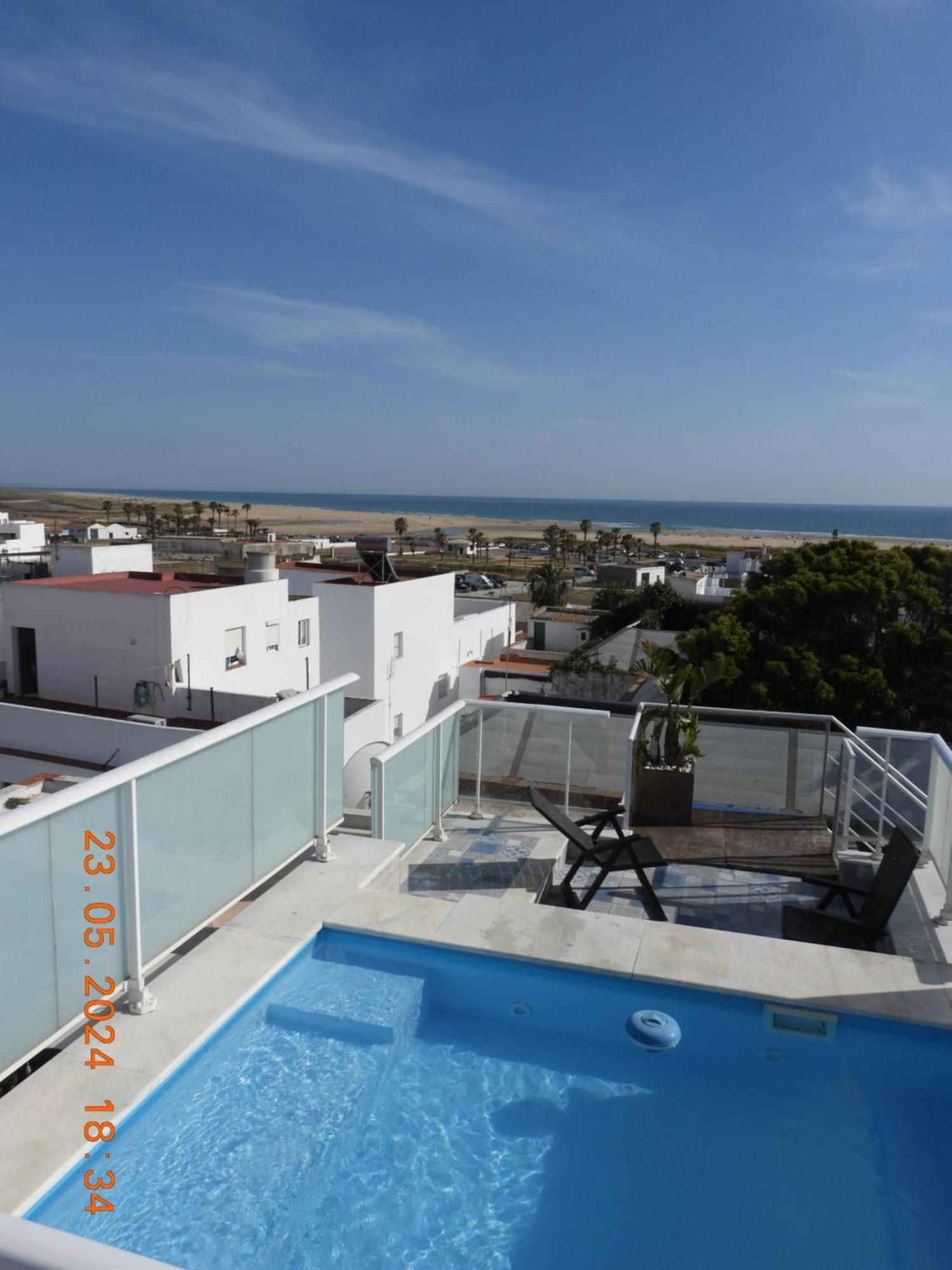 Aba Penthouse, Piscina&Azotea Privada Apartman Conil de la Frontera Kültér fotó